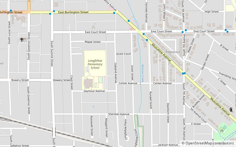 Melrose Historic District location map