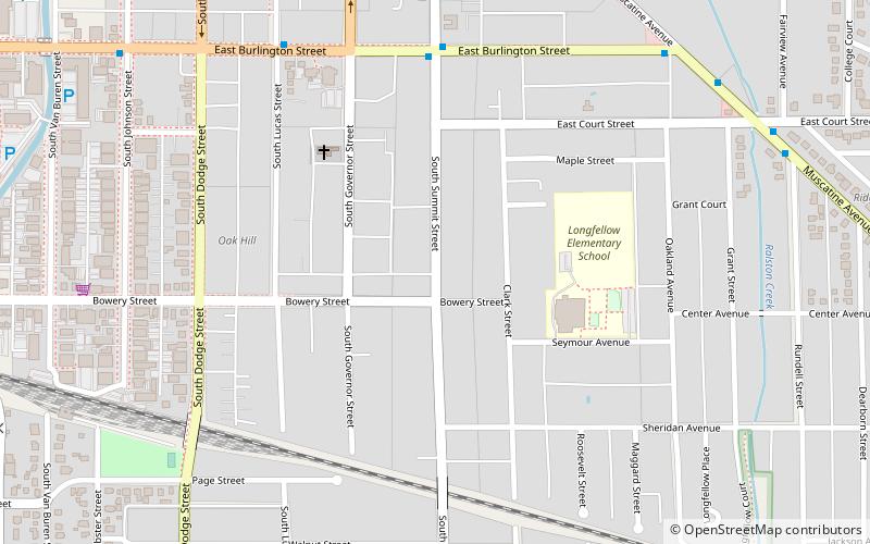 South Summit Street District location map