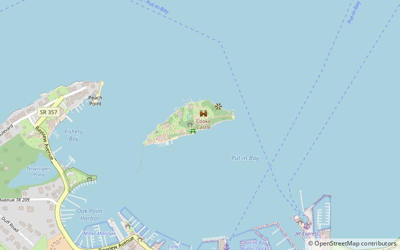Gibraltar Island location map