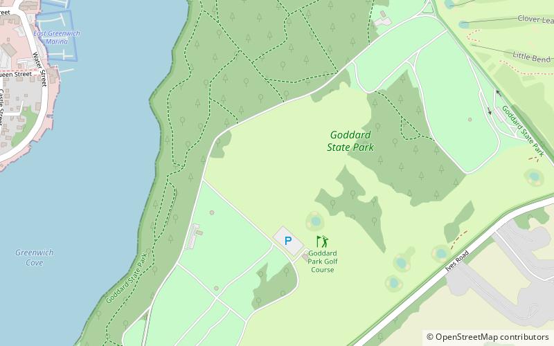 Goddard Memorial State Park location map