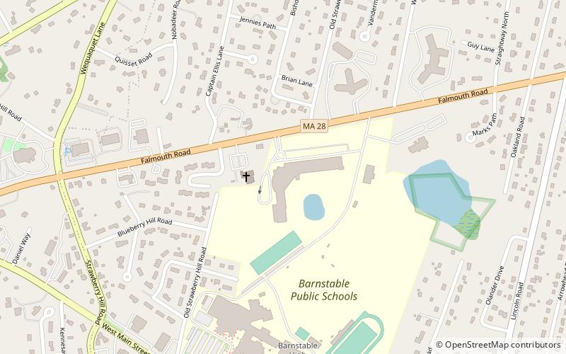 Barnstable Public School District location map