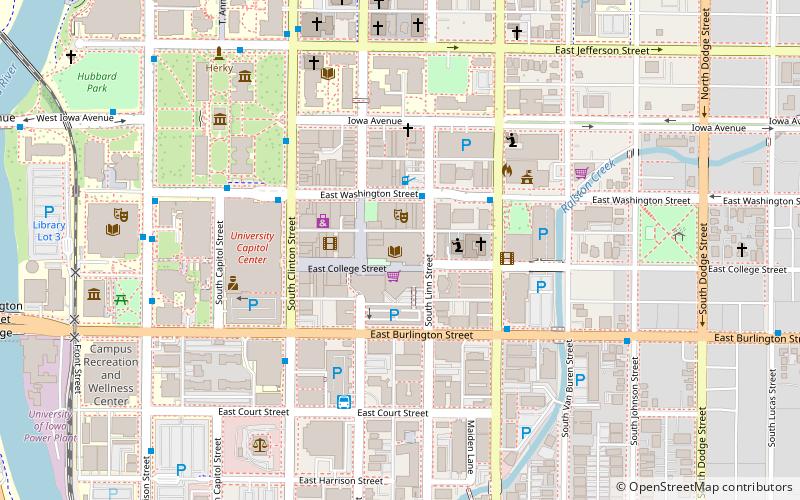 iowa city public library location map