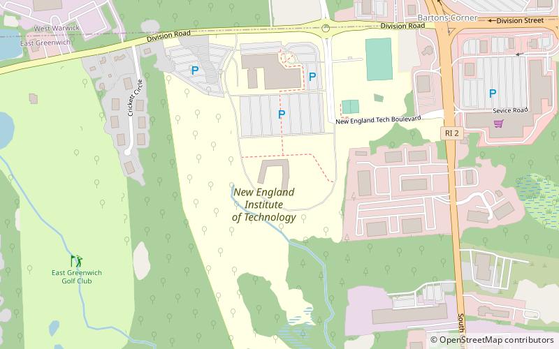New England Institute of Technology location map