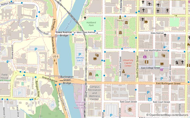 Wichita State University Libraries location map