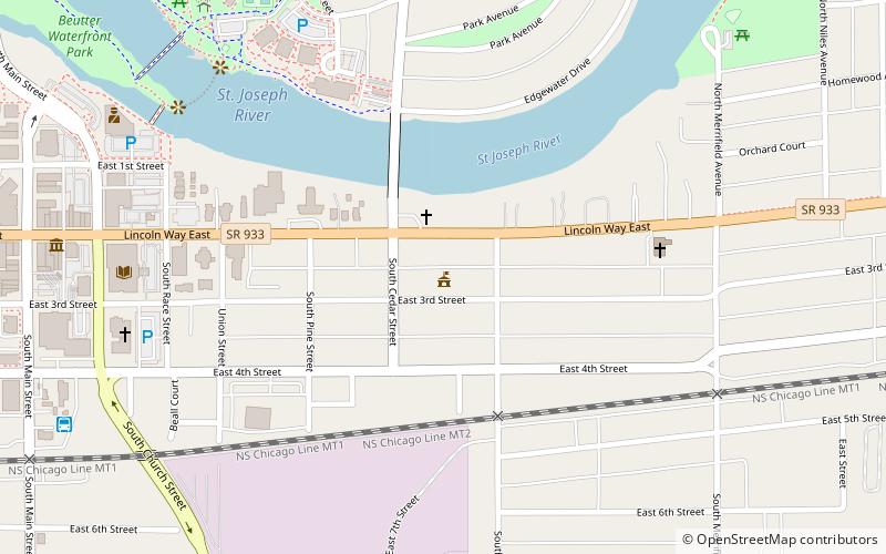 Mishawaka City Hall location map