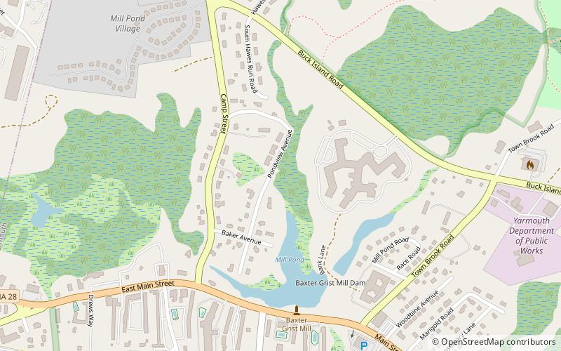 Baxter Mill location map