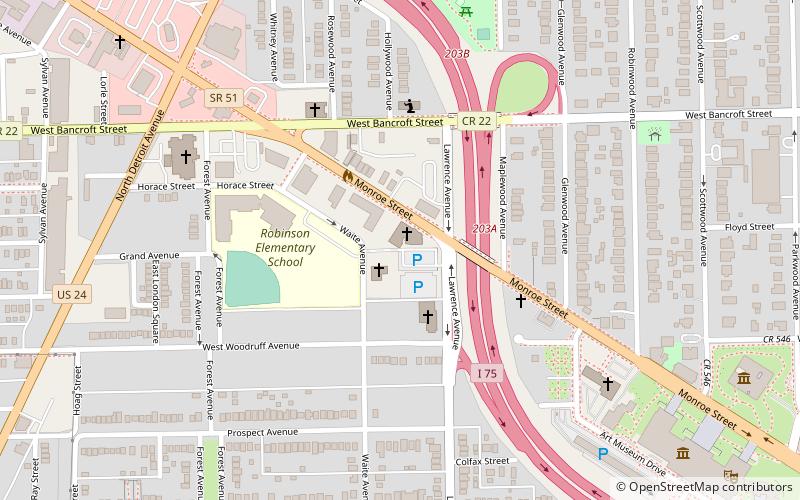 First Church of Christ location map