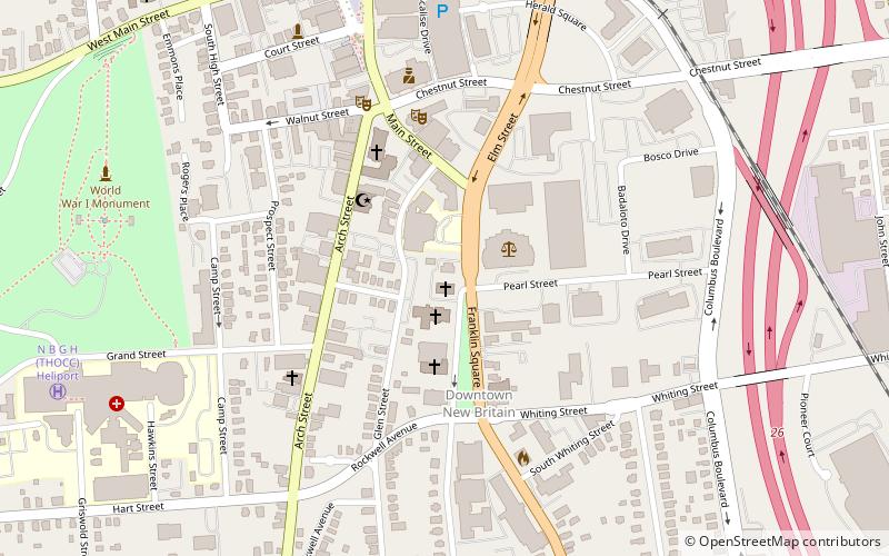 South Congregational Church location map