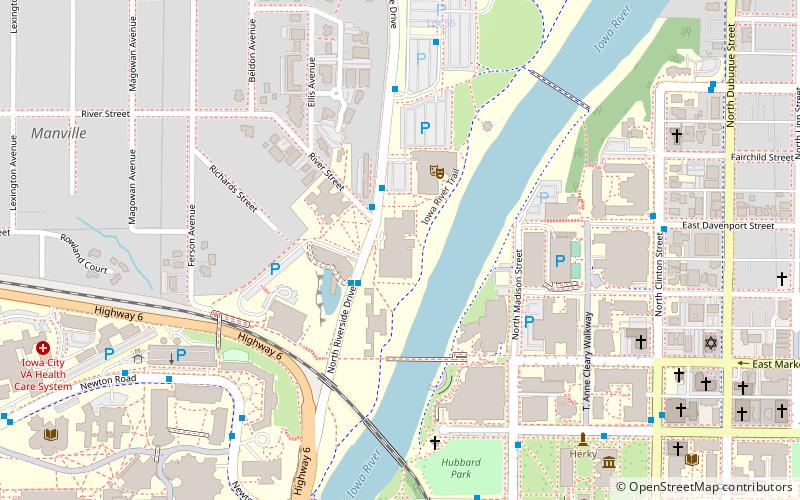 university of iowa museum of art iowa city location map