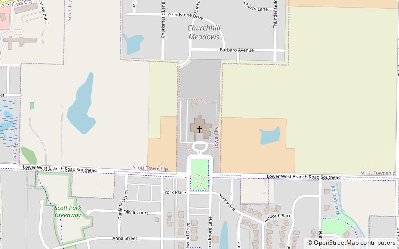 Saint Patrick's Church location map