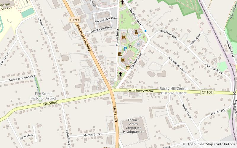 Rocky Hill Congregational Church location map