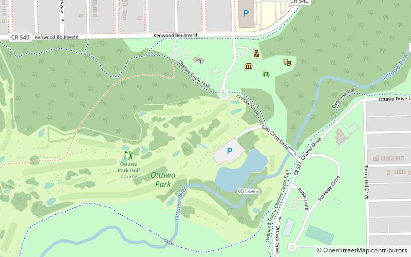 ottawa park toledo location map