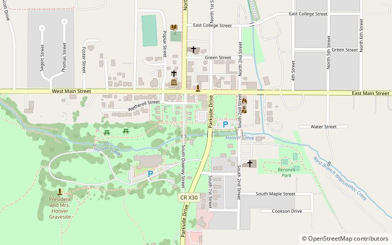 Biblioteca y Museo Presidencial de Herbert Hoover location map