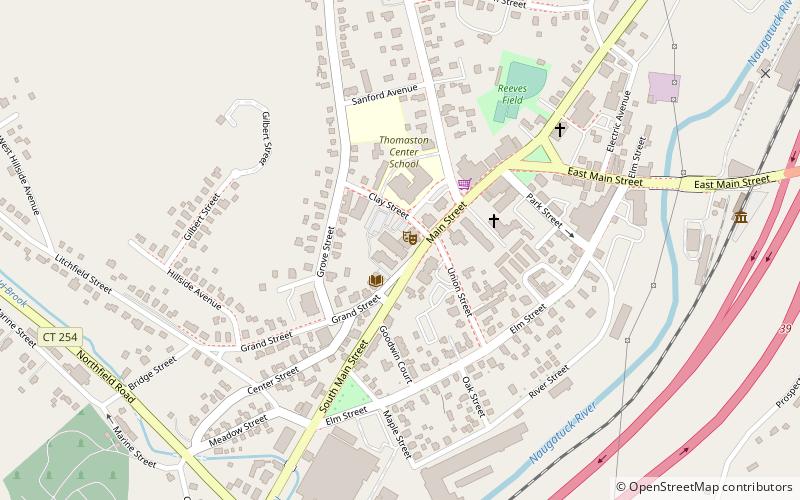 Thomaston location map