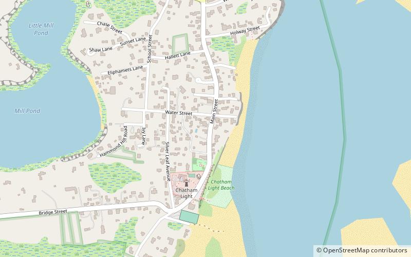 chatham lighthouse beach yoga location map