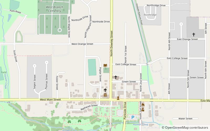 west branch public library location map