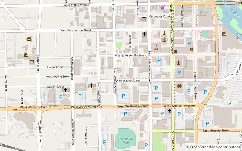 Hager House location map