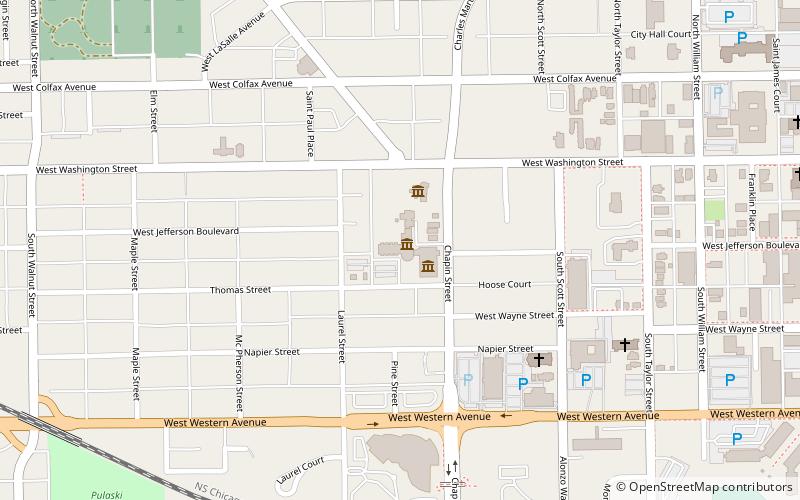 the history museum south bend location map