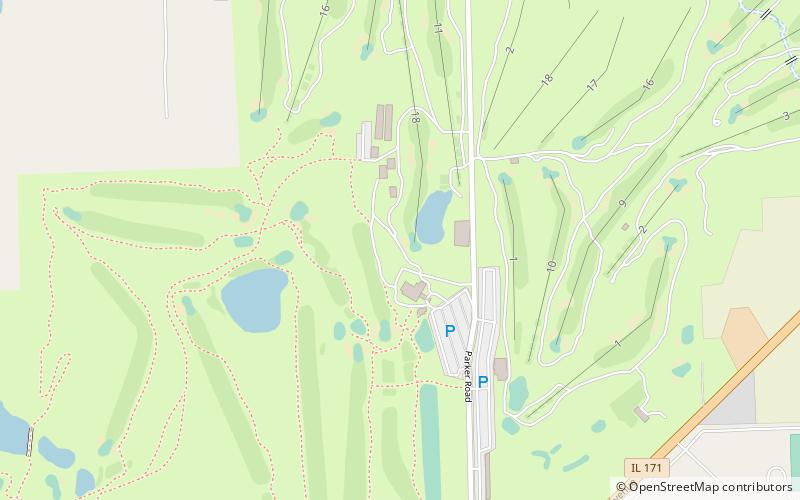 Cog Hill Golf & Country Club location map
