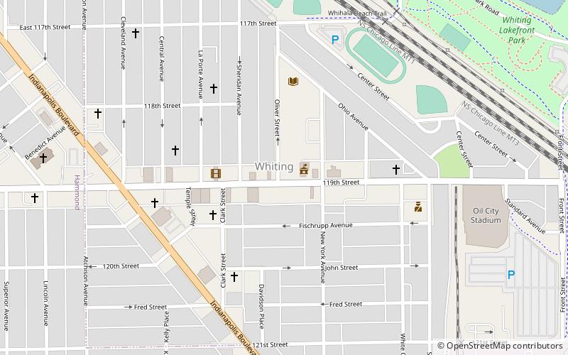 Whiting Memorial Community House location map