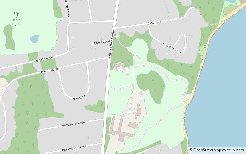 Aldrich Mansion location map