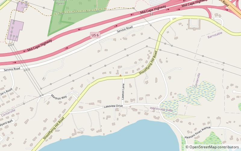 shootflying hill centerville location map