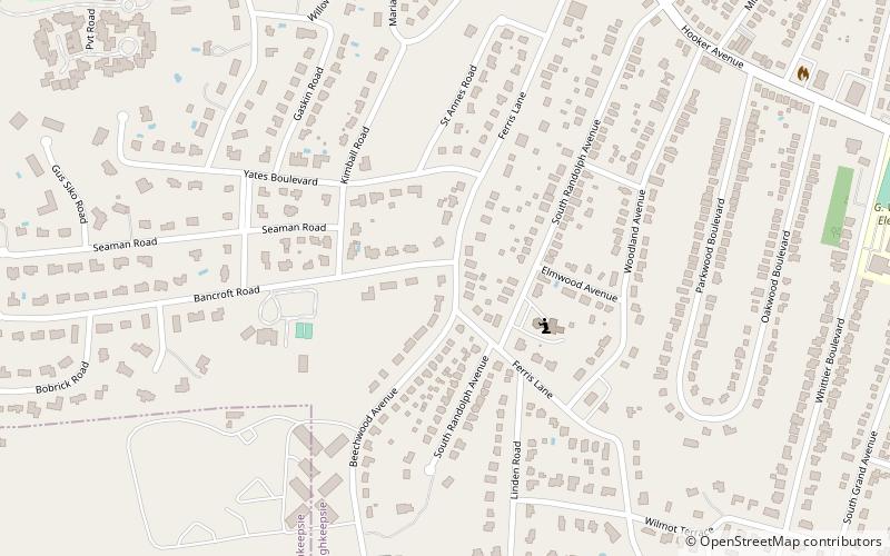 Cedarcliff Gatehouse location map