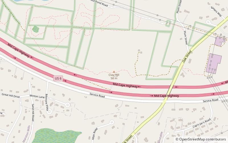 clay hill centerville location map