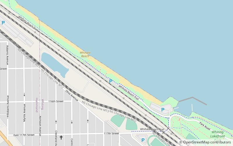 WhoaZone at Whihala Beach location map