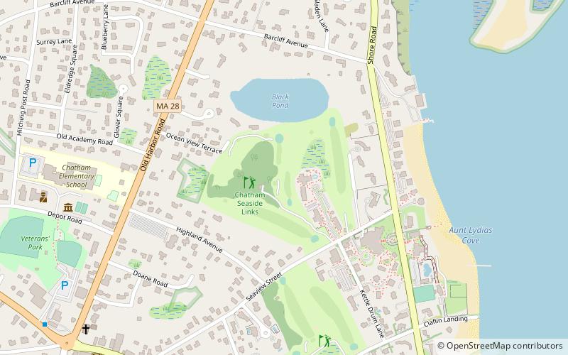 Chatham Seaside Links location map