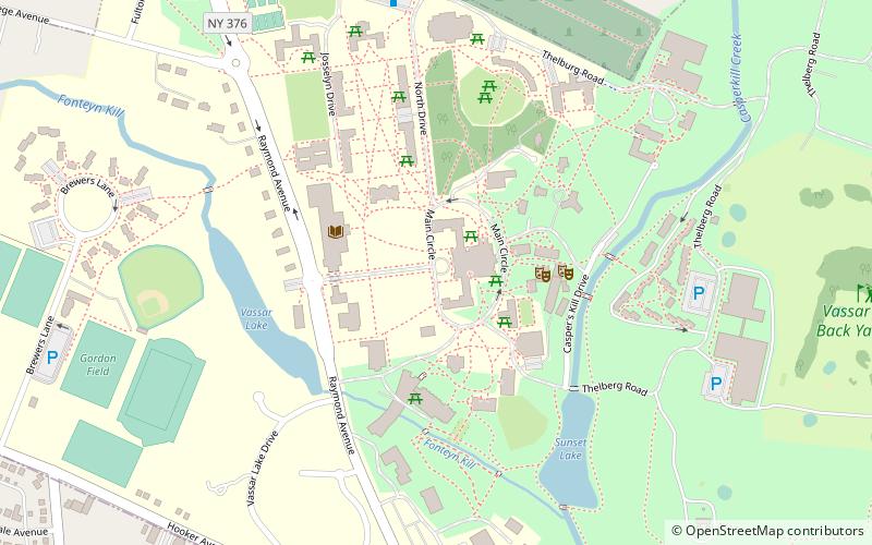 Main Building location map