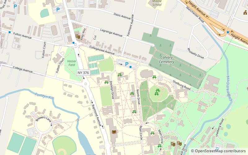 Jewett House location map