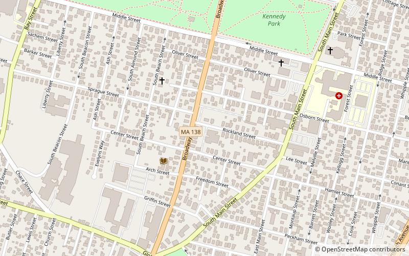 St. Stanislaus Parish location map
