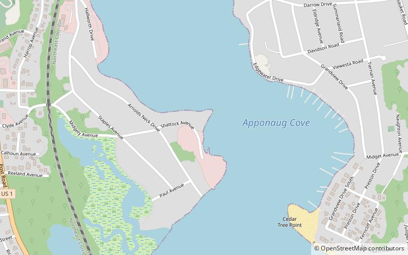 Apponaug Harbor Marina location map