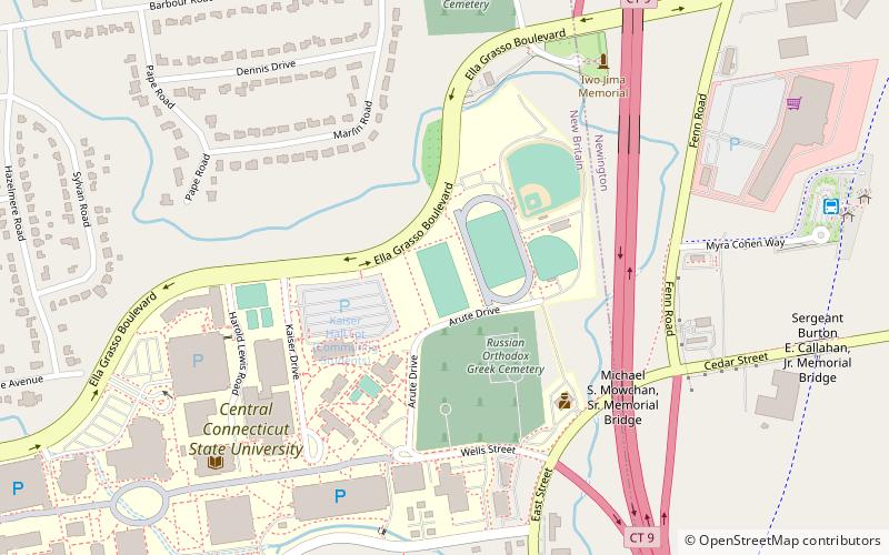 Arute Field location map
