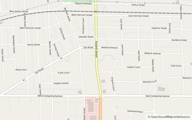 Garrettson-Baine-Bartholomew House location map