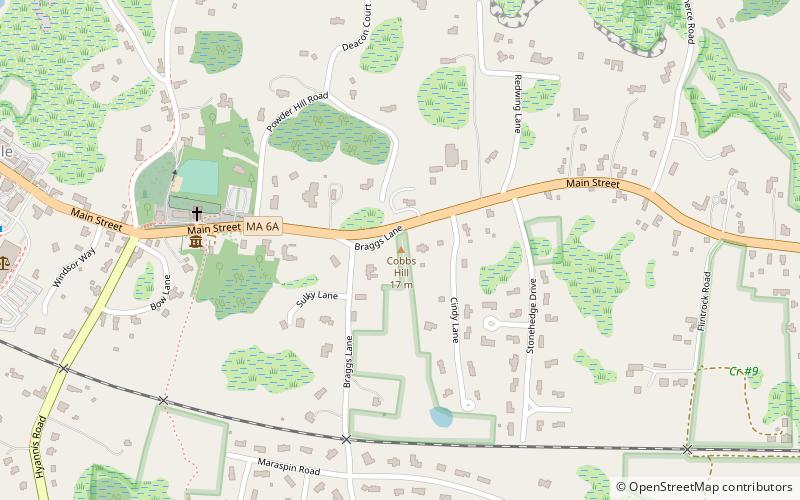 cobbs hill barnstable location map
