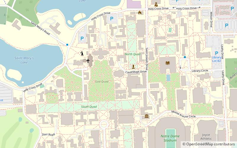 LaFortune Student Center location map