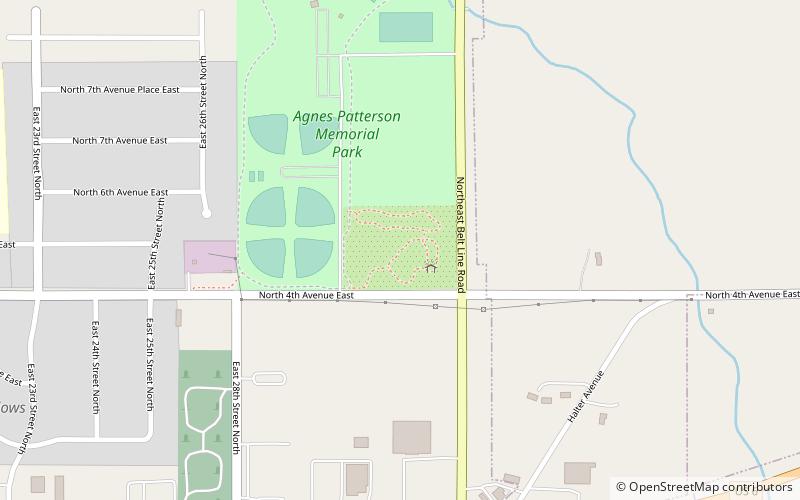 Newton Arboretum and Botanical Gardens location map