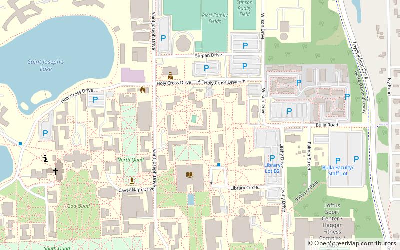 Pasquerilla East Hall location map