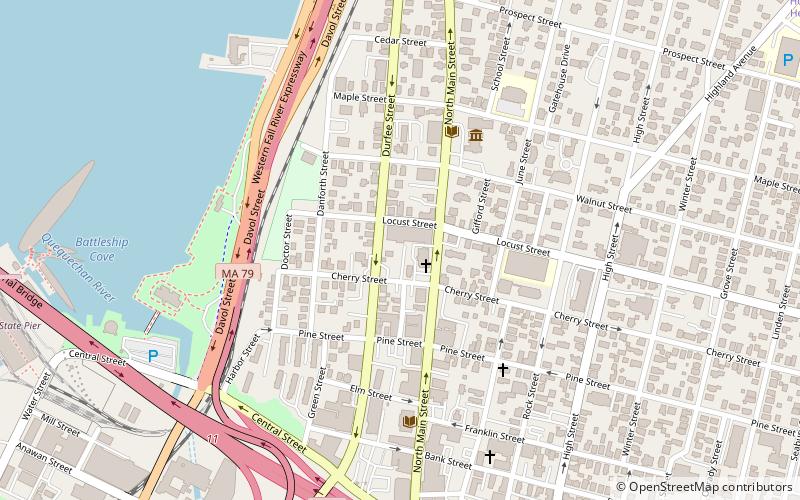 Lafayette-Durfee House location map