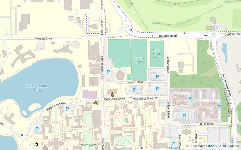 stepan center south bend location map