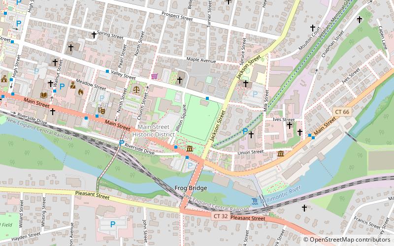 Jillson Square Park location map