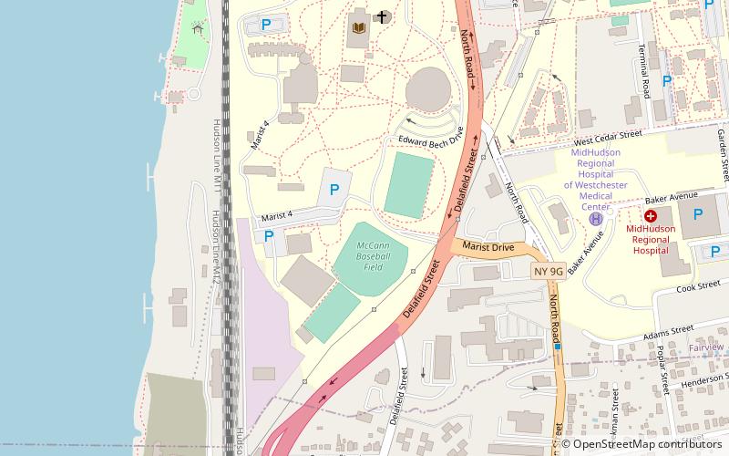 Tenney Stadium at Leonidoff Field location map