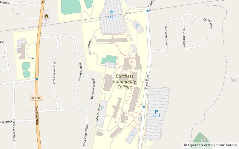 Dutchess Community College location map