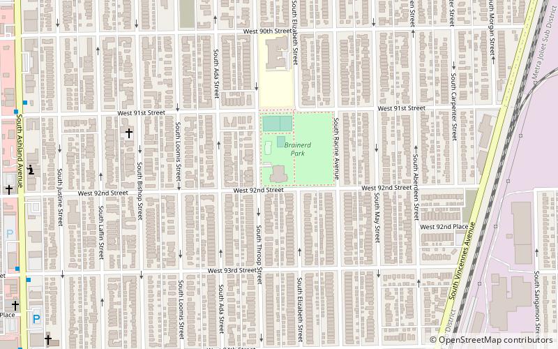 Brainerd Bungalow Historic District location map