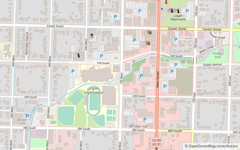 logan high school gymnasium location map