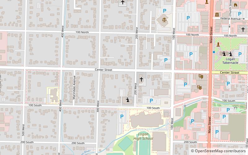 David Eccles House location map