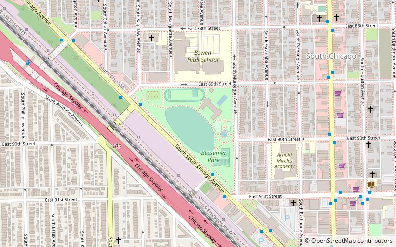 bessemer park chicago location map