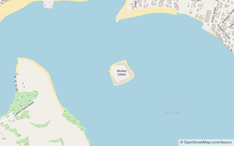 wickets island location map